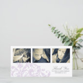 LILAC & WHITE GEBLÜHT | DANKE, DASS DU KARTE (Stehend Vorderseite)