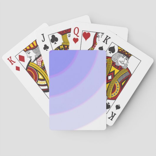 Lilac Wirbel Karten spielen Spielkarten (Rückseite)