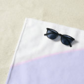 Lilac Wirbel Strandtuch (Beispiel)