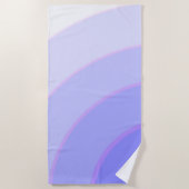 Lilac Wirbel Strandtuch (Vorderseite)
