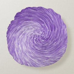 Lilac wirl....... rundes kissen