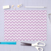 Lilac ZigZag / Zickzack Muster Seidenpapier (Handwerk)