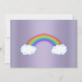 LILAC ZOO Einladung zum 1. Geburtstag (Rückseite)