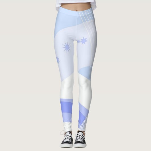 Lilace | Zazzle_Growshop. Leggings (Vorderseite)
