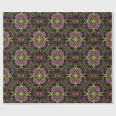 Lilacs an der Wand.. Geschenkpapier (Flach)