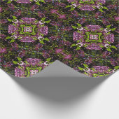 Lilacs an der Wand.. Geschenkpapier (Ecke)