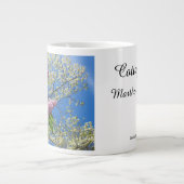 Lilacs and Cherry Blossoms - Martha's Vineyard Jumbo-Tasse (Vorderseite)