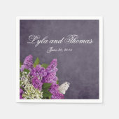 Lilacs and Lily of the Valley Serviette (Vorderseite)
