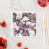 Lilacs auf Lila Serviette (Beispiel)