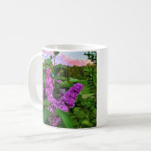 Lilacs bei Sunset Kaffeetasse (Vorderseite Links)