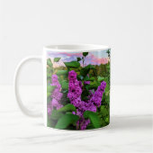 Lilacs bei Sunset Kaffeetasse (Links)