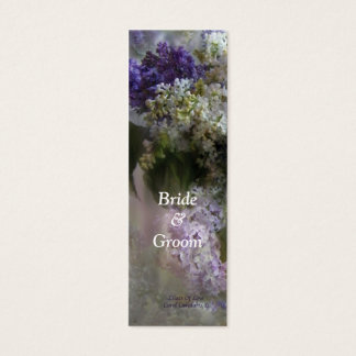 Lilacs des Lesezeichens der Liebe
