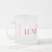 Lilacs finden - Liebe Squared Tasse (Links)