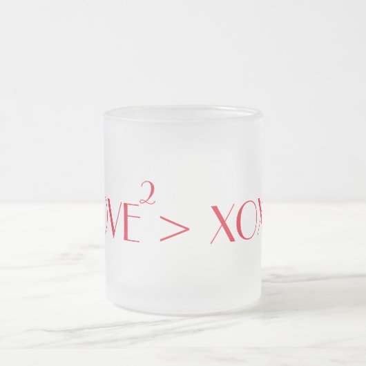 Lilacs finden - Liebe Squared Tasse (Mittel)