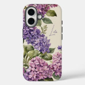 Lilacs Floral Case-Mate iPhone Hülle (Rückseite)
