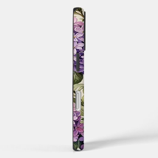 Lilacs Floral Case-Mate iPhone Hülle (Rückseite / Rechts)