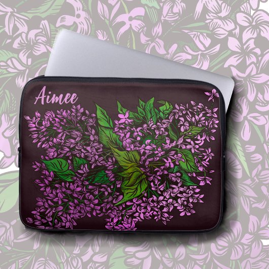 Lilacs Floral Laptopschutzhülle