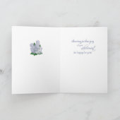 Lilacs Glückwünsche Karte (Innenseite)