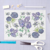 Lilacs & Hydrangeas - Dekoupage Tissue Paper Seidenpapier (Handwerk)