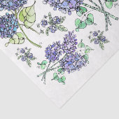 Lilacs & Hydrangeas - Dekoupage Tissue Paper Seidenpapier (Ausschnitt)