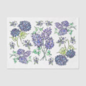 Lilacs & Hydrangeas - Dekoupage Tissue Paper Seidenpapier (Vorderseite)