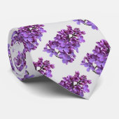 Lilacs in Bloom Krawatte (Gerollt)