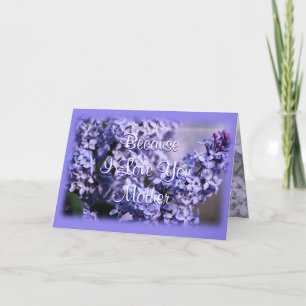 Lilacs in Bloom- Muttertag oder bei jedem Anlass Karte