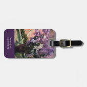 Lilacs in einem Fenster | Mary Cassatt Gepäckanhänger (Vorderseite horizontal)