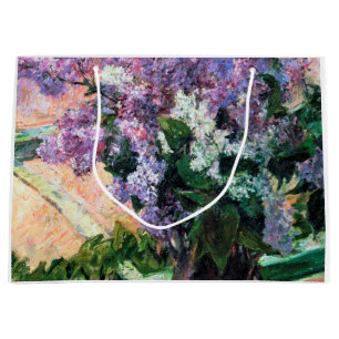 Lilacs in einem Fenster, Mary Cassatt Große Geschenktüte