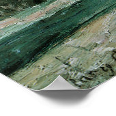 Lilacs in einem Fenster, Mary Cassatt Poster (Ecke)