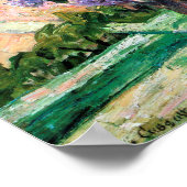 Lilacs in einem Fenster, Mary Cassatt Poster (Ecke)