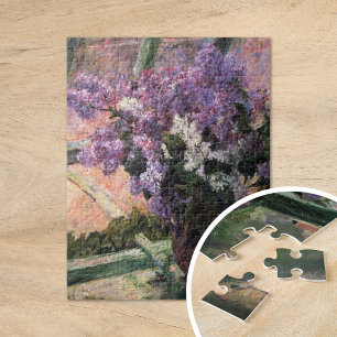 Lilacs in einem Fenster   Mary Cassatt Puzzle