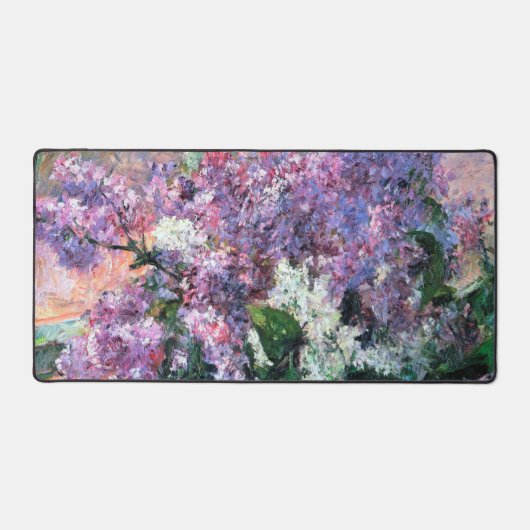 Lilacs in einem Fenster, Mary Cassatt Schreibtischunterlage (Vorderseite)