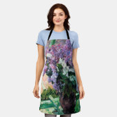 Lilacs in einem Fenster, Mary Cassatt Schürze (Getragen)