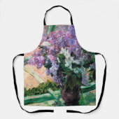 Lilacs in einem Fenster, Mary Cassatt Schürze (Vorderseite)
