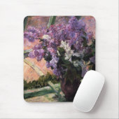 Lilacs in einem Fenster Mousepad (Mit Mouse)