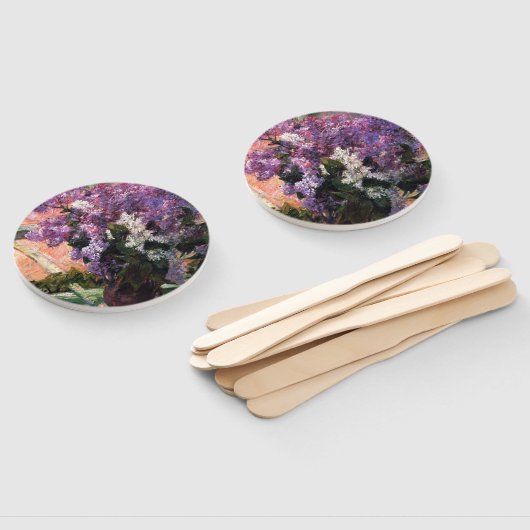 Lilacs in einem Fenster von Mary Cassatt Fächer (Non-assembled)