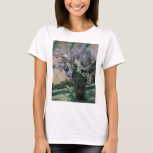 Lilacs in einem Fenster von Mary Cassatt, Vintage  T-Shirt
