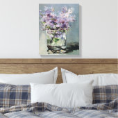 Lilacs in einem Glas von Edouard Manet Leinwanddruck (Insitu (Schlafzimmer))