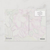 Lilacs in Oregon Postkarte (Rückseite)