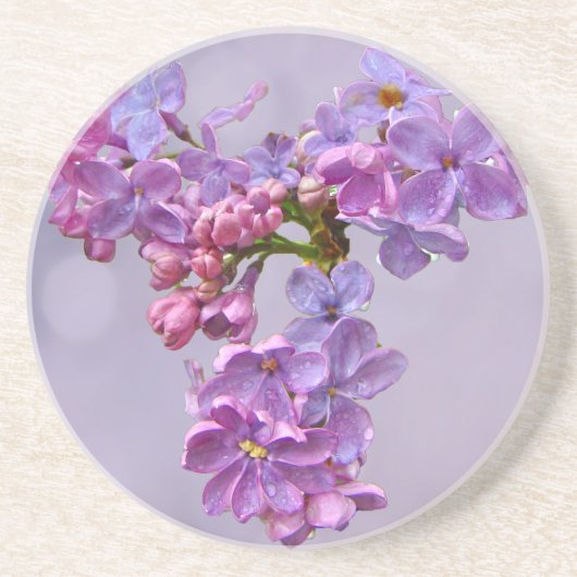 Lilacs in Springtime Getränkeuntersetzer (Vorne)