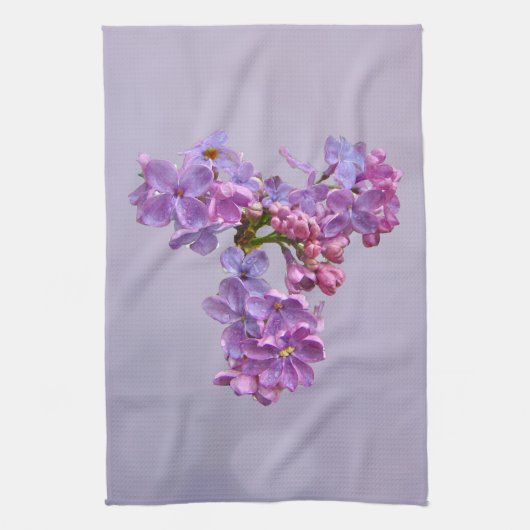Lilacs in Springtime Handtuch (Vertikal)