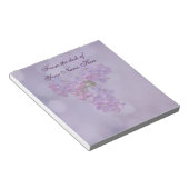 Lilacs in Springtime Notizblock (angewinkelt)