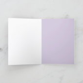 Lilacs in Window Mary Cassatt Blank Card Karte (Innenseite)