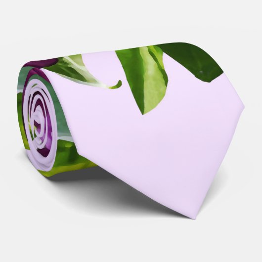 Lilacs Just Opening Krawatte (Gerollt)