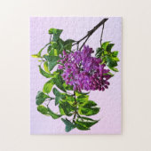 Lilacs Just Opening Puzzle (Vertikal)