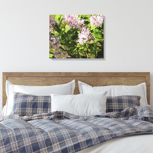 Lilacs Leinwanddruck (Insitu (Schlafzimmer))
