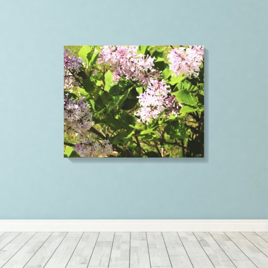 Lilacs Leinwanddruck (Insitu (Holzboden))