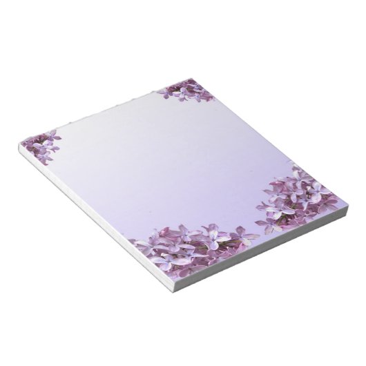 Lilacs Notizblock (angewinkelt)