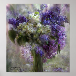Lilacs of Liebe Art Poster/Print Poster